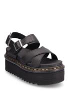 Voss Ii Quad Black Athena Shoes Summer Shoes Platform Sandals Black Dr...
