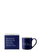 Astrid Lindgren Mug 23 Home Tableware Cups & Mugs Coffee Cups Blue Des...