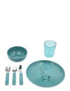 Børnesæt Mio Home Meal Time Dinner Sets Green Mepal