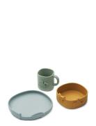 Kine Tableware Set Home Meal Time Dinner Sets Multi/patterned Liewood