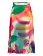 Floral Print Skirt Lang Nederdel Multi/patterned GANT