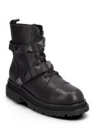 Boot Shoes Boots Ankle Boots Laced Boots Black Sofie Schnoor