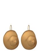 Metallic Shell Earrings Ørestickere Smykker Gold Mango