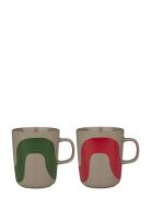 Seireeni Mug Home Tableware Cups & Mugs Coffee Cups Brown Marimekko Ho...