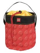 Lego Storage Cinch Bucket, Red Home Kids Decor Storage Storage Baskets...