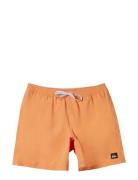 Everyday Solid Volley Yth 14 Badeshorts Orange Quiksilver