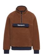 Sweatshirt Outerwear Fleece Outerwear Fleece Jackets Brown Timberland