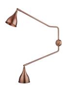 Le Six Double Arm Home Lighting Lamps Wall Lamps Brown NORR11