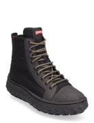 Ground Shoes Boots Ankle Boots Laced Boots Black Camper