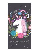 Towel Unicorn - Nb 027 - 70X140 Cm Home Bath Time Towels & Cloths Towe...