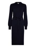 Barbour Perch Midi Dre Dresses Knitted Dresses Navy Barbour