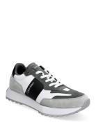 Low Top Lace Up Low-top Sneakers Grey Calvin Klein
