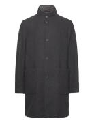 Woven Coats Uldfrakke Frakke Grey Marc O'Polo