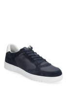 Court Leather-Suede Sneaker Low-top Sneakers Navy Polo Ralph Lauren