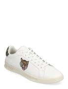 Heritage Court Ii Tiger Leather Sneaker Low-top Sneakers White Polo Ra...