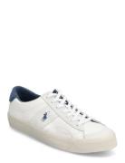 Sayer Leather-Suede Sneaker Low-top Sneakers White Polo Ralph Lauren