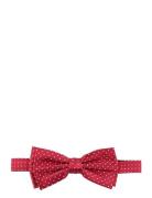 Dots Silk Bow Tie Butterfly Red Portia 1924