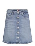 Aline Skirt Bh0130 Kort Nederdel Blue Tommy Jeans