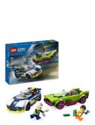 Biljagt Med Politi Og Muskelbil Toys Lego Toys Lego city Multi/pattern...