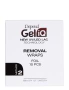Gel Iq Rem Wraps Foil 10Pcs Beauty Women Nails Nail Polish Removers Nu...