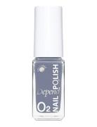 Minilack Oxygen Färg A747 Neglelak Makeup Blue Depend Cosmetic