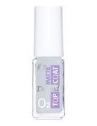 Minilack Oxygen Färg A304 Topplack Matt Neglelak Makeup Grey Depend Co...