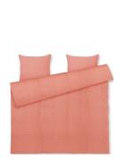Bæk&Bølge Sengetøj 220X220 Cm Pink/Orange Se Home Textiles Bedtextiles...