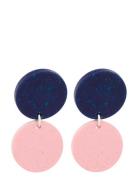 Dots Earrings No.2, Sweet Blueberry/Cherry Blossom Ørestickere Smykker...