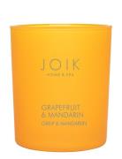 Joik Home & Spa Scented Candle Grapefruit & Mandarin Duftlys Nude JOIK