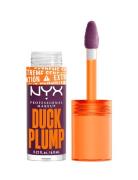 Nyx Professional Makeup Duck Plump Lip Lacquer 17 Pure Plum-P 7Ml Læbe...