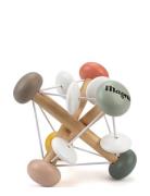 Wooden Elastic Rattle Toys Baby Toys Educational Toys Activity Toys Mu...