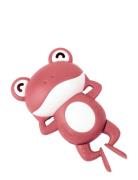 Wind Up Frog - Pink Toys Bath & Water Toys Bath Toys Pink Magni Toys