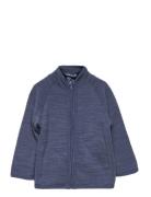 Cardigan Outerwear Fleece Outerwear Fleece Jackets Blue Smallstuff