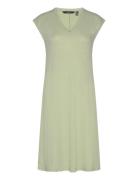 Vmmarijune Sl Knee Dress Jrs Knælang Kjole Green Vero Moda