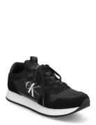 Runner Sock Laceup Ny-Lth Wn Low-top Sneakers Black Calvin Klein