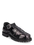 Sandals - Flat - Closed Toe - Shoes Summer Shoes Sandals Black ANGULUS
