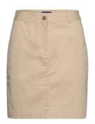 Chino Skirt Kort Nederdel Beige GANT