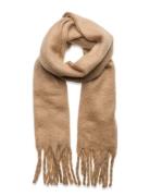 Sc-Mirabelle Accessories Scarves Winter Scarves Beige Soyaconcept