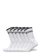 6P Qs Stripe Cc Underwear Socks Regular Socks White BOSS