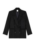 Jacket Kiss Savile Row Blazers Double Breasted Blazers Black ROSEANNA