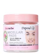 Micellar Make-Up Rem.pads 60Psc Se/No/Dk/Fi Makeupfjerner Nude Depend ...