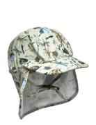 Swim Hat W. Print - Recycled Badehat Green Mikk-line