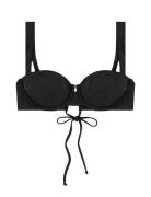 The Clio Top Swimwear Bikinis Bikini Tops Wired Bikinitops Black AYA L...