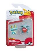 Pokemon Battle Figure Gible And Froakie Toys Playsets & Action Figures...