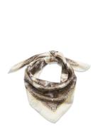 Scarf Paisley Satin Accessories Scarves Lightweight Scarves Beige Lind...
