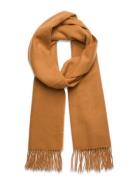 Wool Woven Scarf Accessories Scarves Winter Scarves Brown GANT