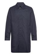 Water-Repellent Cotton Trench Coat Tynd Frakke Navy Mango