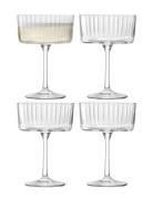 Champagne/Cocktail Glass Gio Line 4-Pack Home Tableware Glass Champagn...