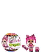 L.o.l. Loves Crayola Tots Pdq Toys Dolls & Accessories Dolls Multi/pat...