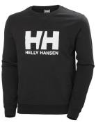 Hh Logo Crew Sweat Sport Sweatshirts & Hoodies Sweatshirts Black Helly...